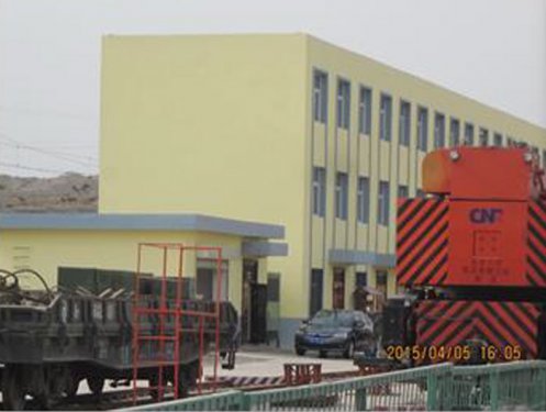 嘉峪關(guān)救援列車整備場(chǎng)